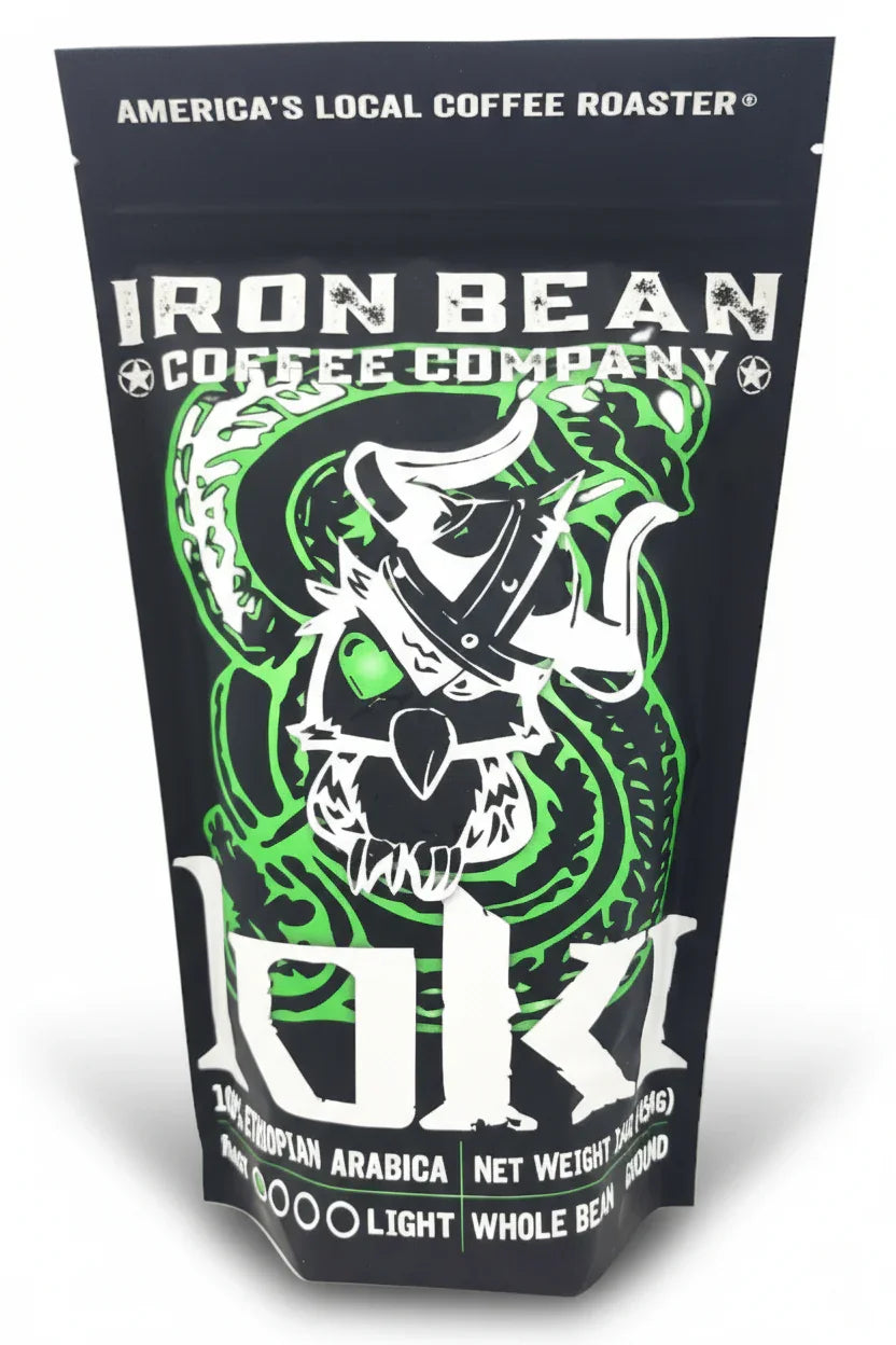 LOKI - Ethiopian Yirgacheffe - Light Roast – Iron Bean Coffee Company