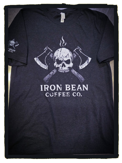 Iron Bean and Axes Tee - Iron Bean Coffee Company
