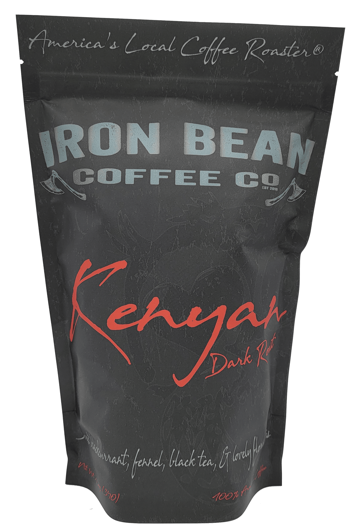Kenyan AA Micro-Lot - Dark - Limited Edition - Iron Bean Coffee Company