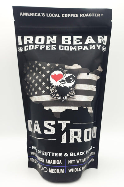 Cast Iron™ - Med Roast - Iron Bean Coffee Company