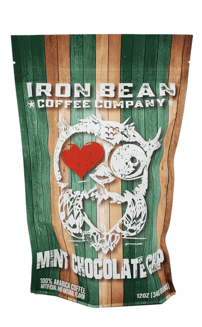 Mint Chocolate Chip - 12oz - Iron Bean Coffee Company