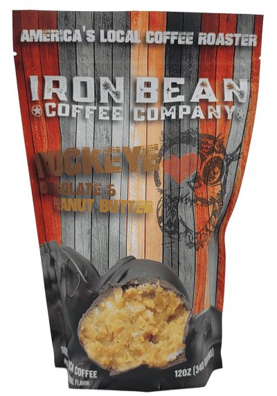 Peanut Butter Chocolate Buckeye - 12oz - Iron Bean Coffee Company