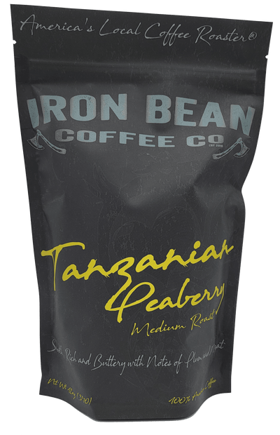 TANZANIAN PEABERRY - LIMITED EDITION - Iron Bean Coffee Company