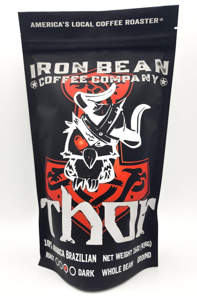 THOR™ - Med/Dark Roast - Iron Bean Coffee Company